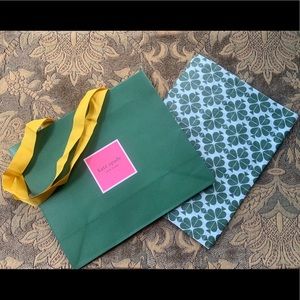 ⭐️ Kate Spade shopping bag and tissue paper